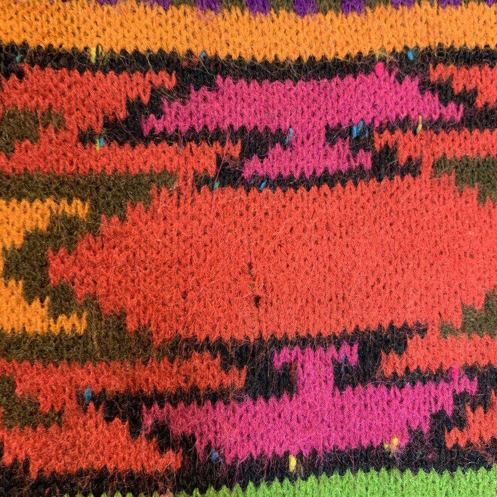 Vintage Eaton Attitude Sweater – 90s Retro, Rare & Colorful‎ - Picture 4 of 4